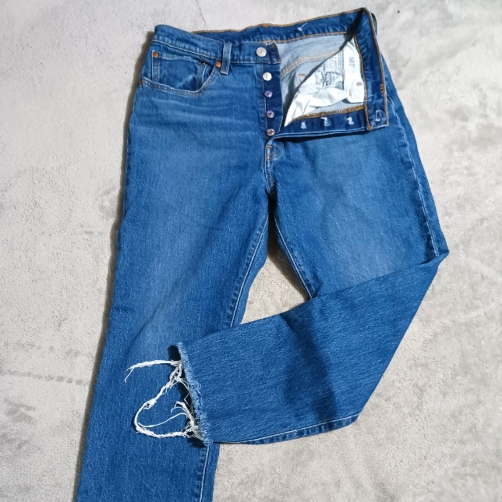 501 Cropped Levi's 30wx26l